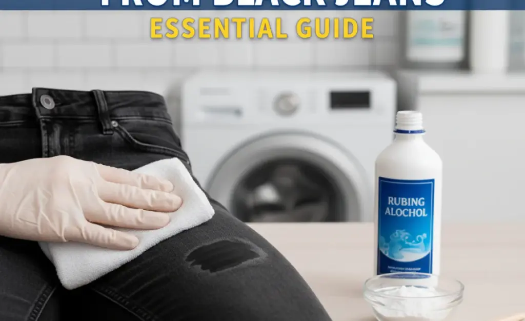 How To Remove Marker From Black Jeans: Essential Guide