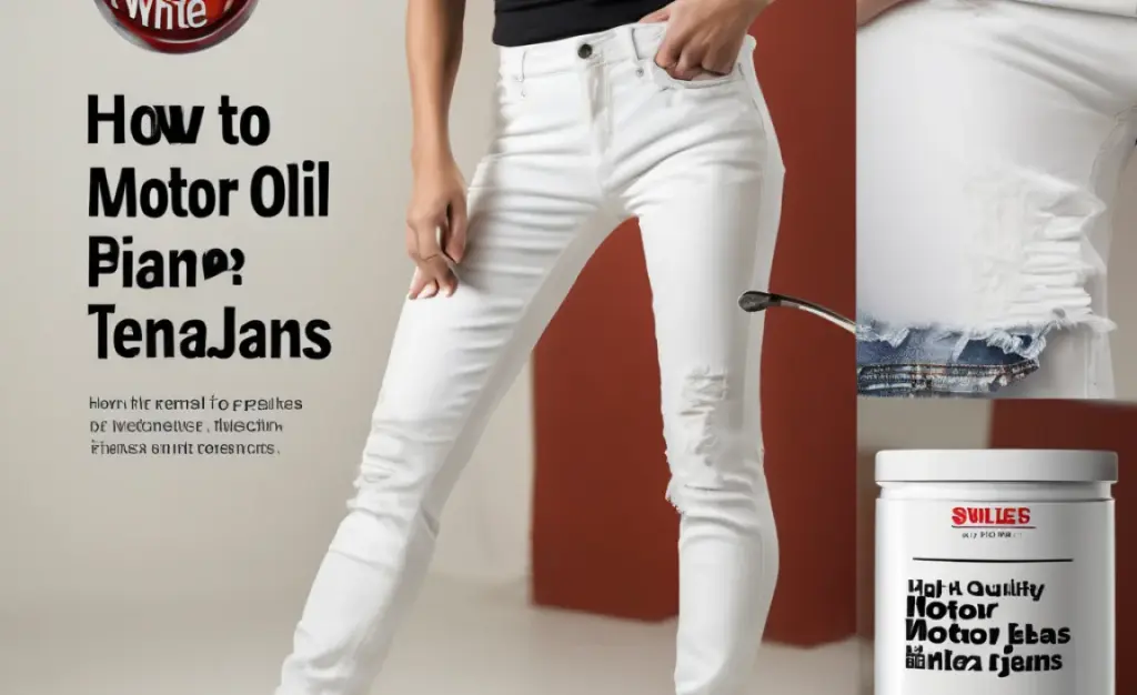 How to Remove Motor Oil From White Jeans: Effortless Guide