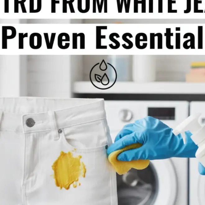 How to Remove Mustard From White Jeans: Proven Essential