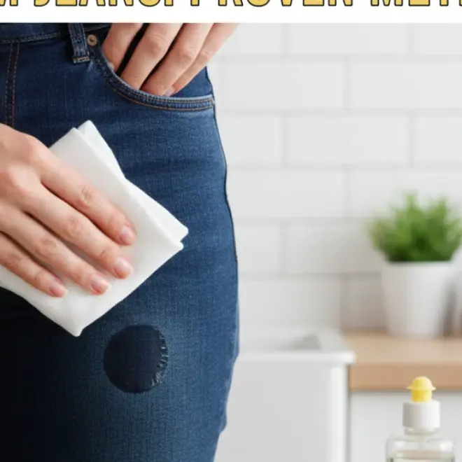 How to Remove Olive Oil From Jeans: Proven Method