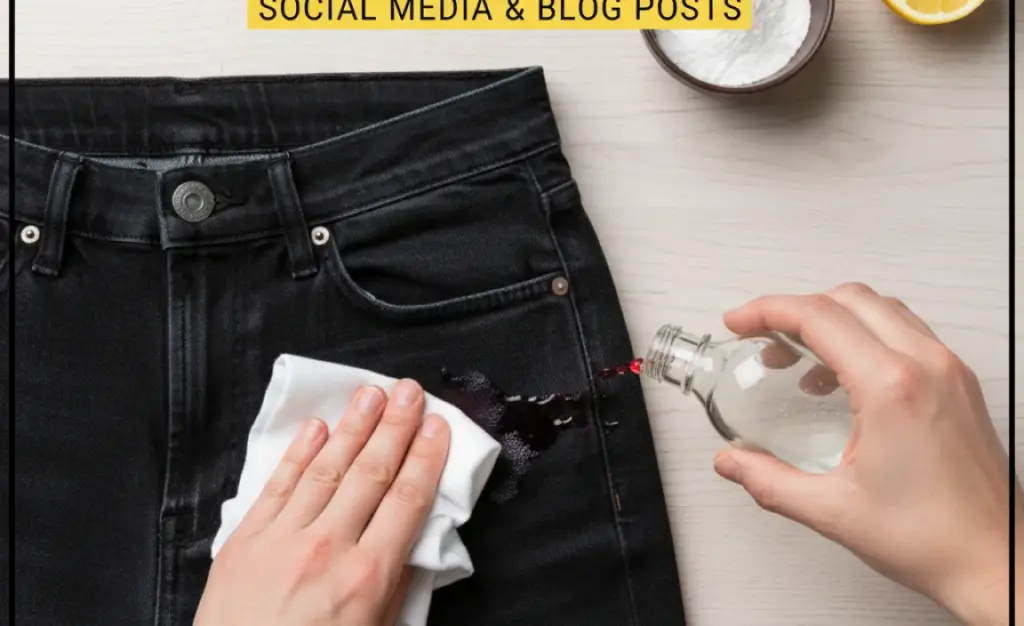 How To Remove Red Wine From Black Jeans: Proven Essential
