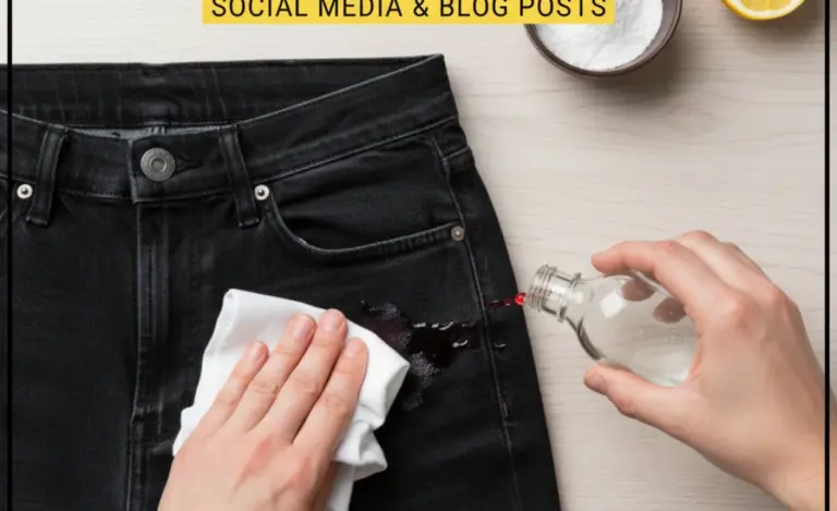 How To Remove Red Wine From Black Jeans: Proven Essential
