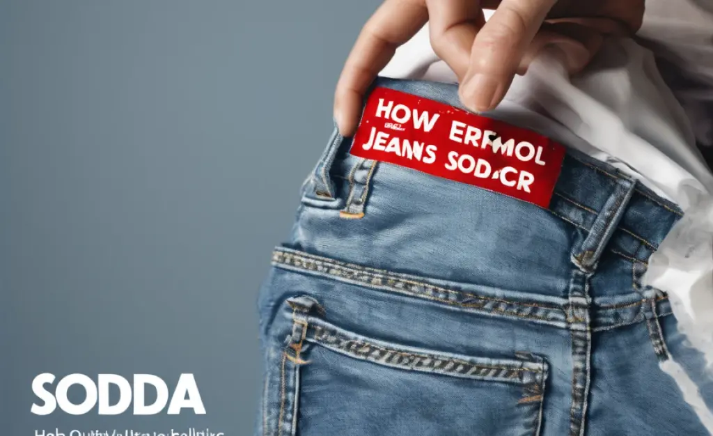 How to Remove Soda from Jeans: Effortless Guide