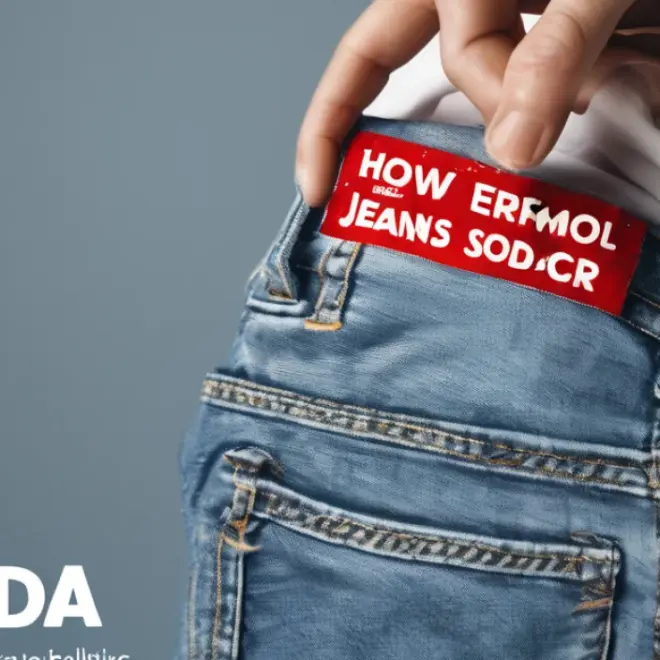 How to Remove Soda from Jeans: Effortless Guide