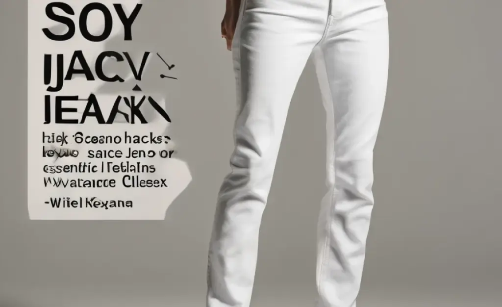 How To Remove Soy Sauce: Essential White Jeans Hack