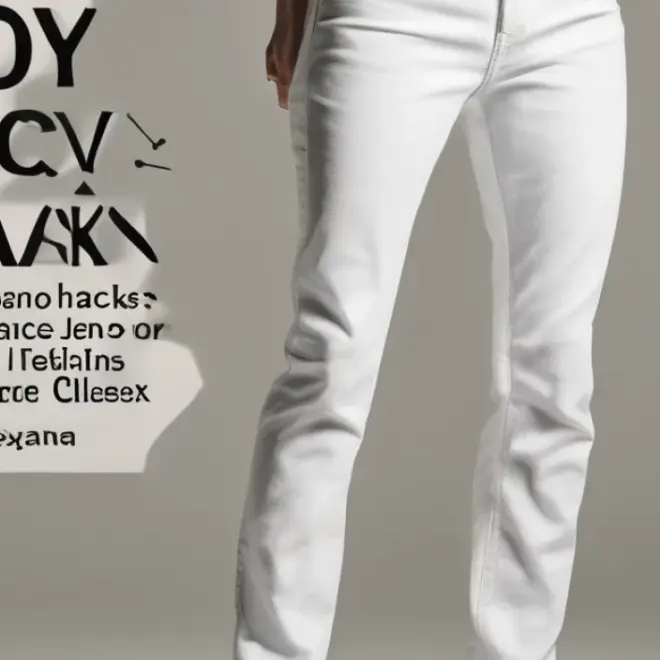 How To Remove Soy Sauce: Essential White Jeans Hack