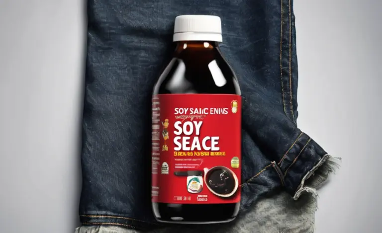 How To Remove Soy Sauce From Dark Wash Jeans: Proven Genius