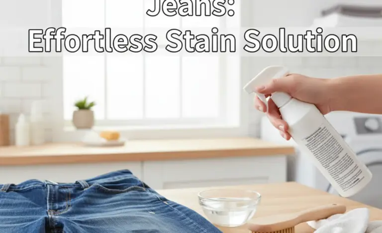 How To Remove Tea From Jeans: Effortless Stain Solution