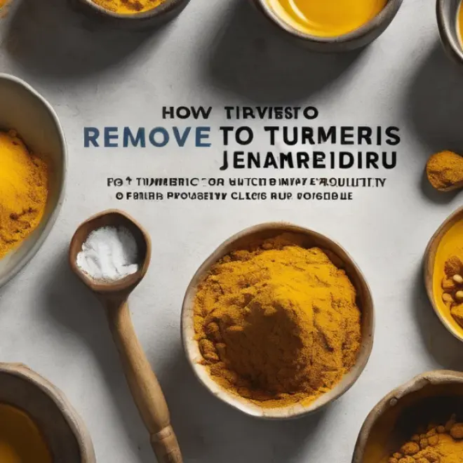 How to Remove Turmeric: Proven Guide For Jeans