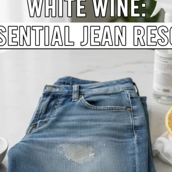 How to Remove White Wine: Essential Jean Rescue