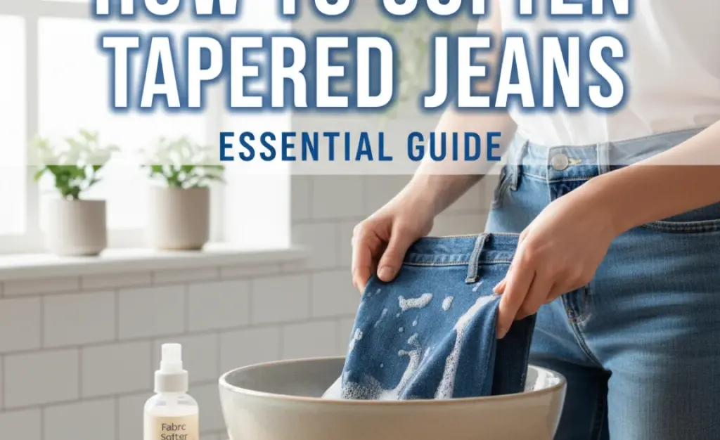 How To Soften Tapered Jeans: Essential Guide