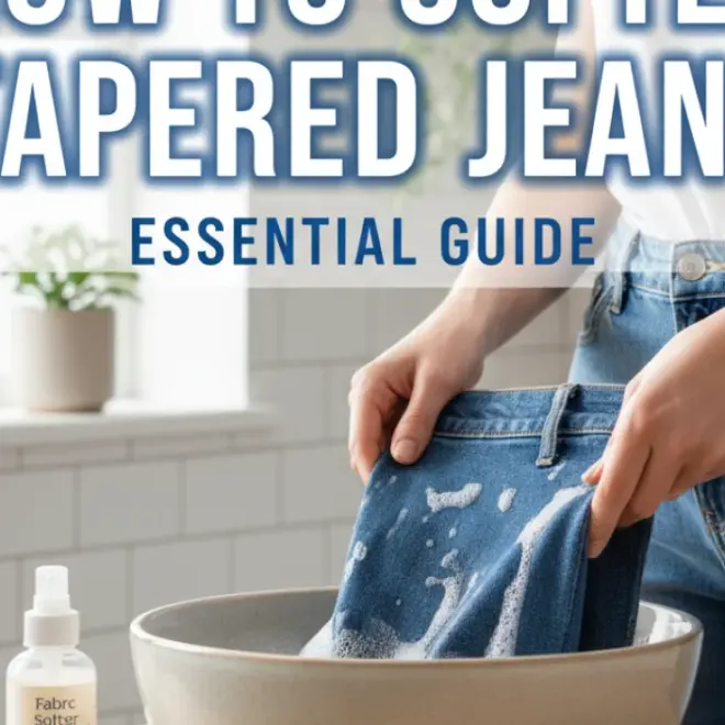 How To Soften Tapered Jeans: Essential Guide