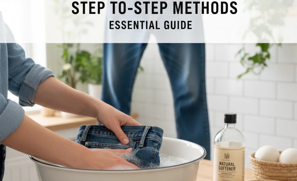 How To Soften Tapered Jeans: Step-by-Step Methods