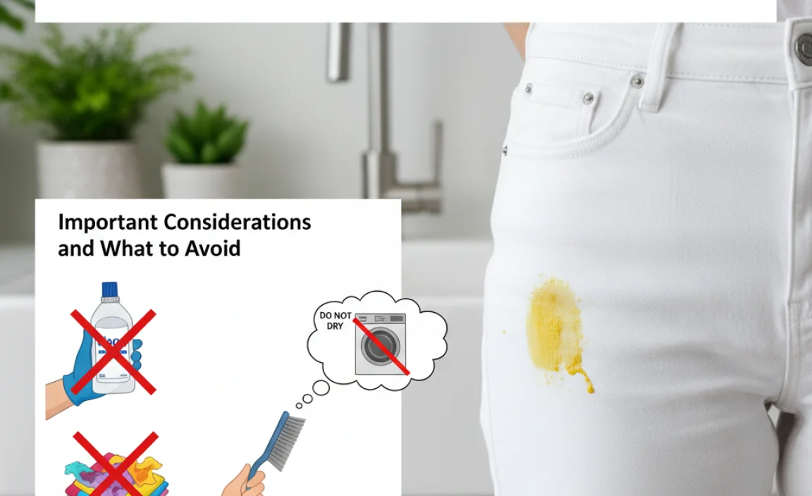 Important Considerations and What to Avoid