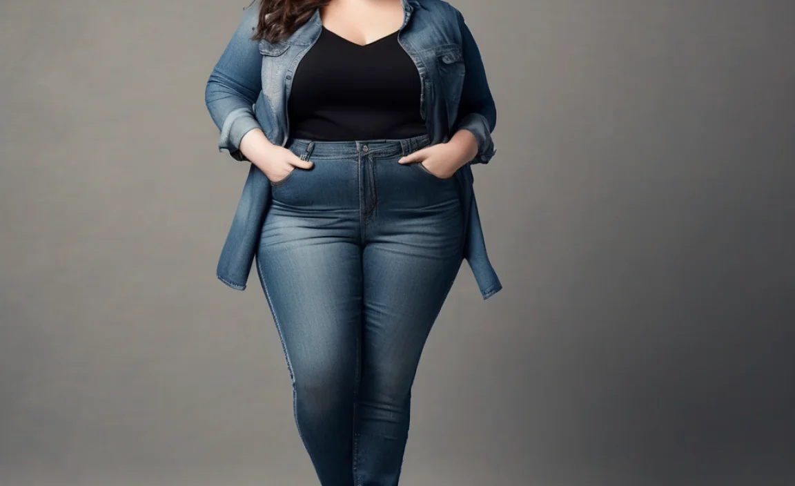 Key Features of Plus Size Vintage Jeans