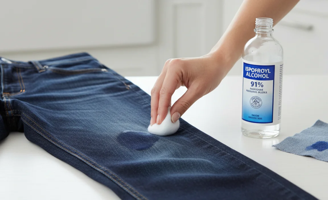 Method 1: The Rubbing Alcohol Technique (Best for Ballpoint Ink)