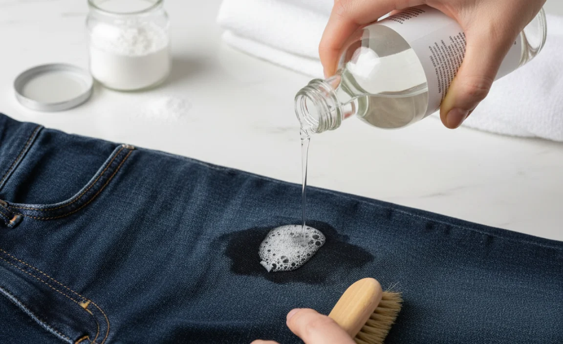 Method 3: Using Vinegar or Detergent Pre-treatment