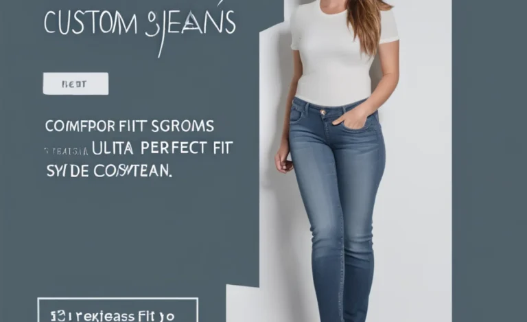 Perfect Custom Fit Jeans For Women: Style & Comfort