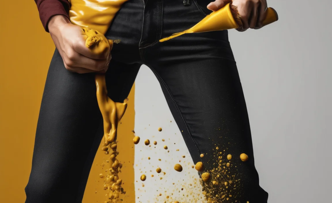 Pro Tips for Black Jeans and Mustard Stains