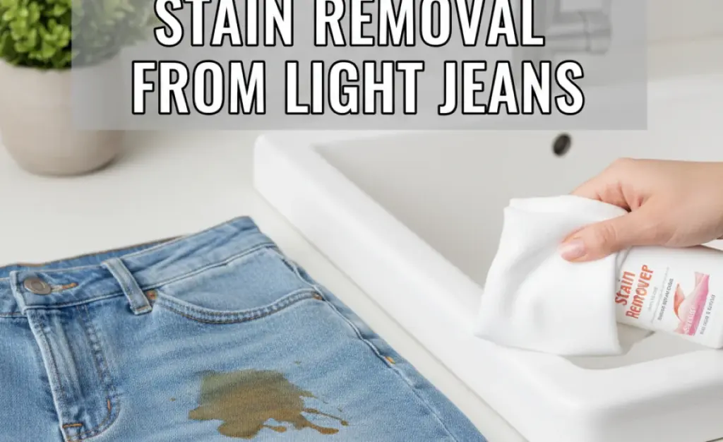 Proven Soy Sauce Stain Removal From Light Jeans