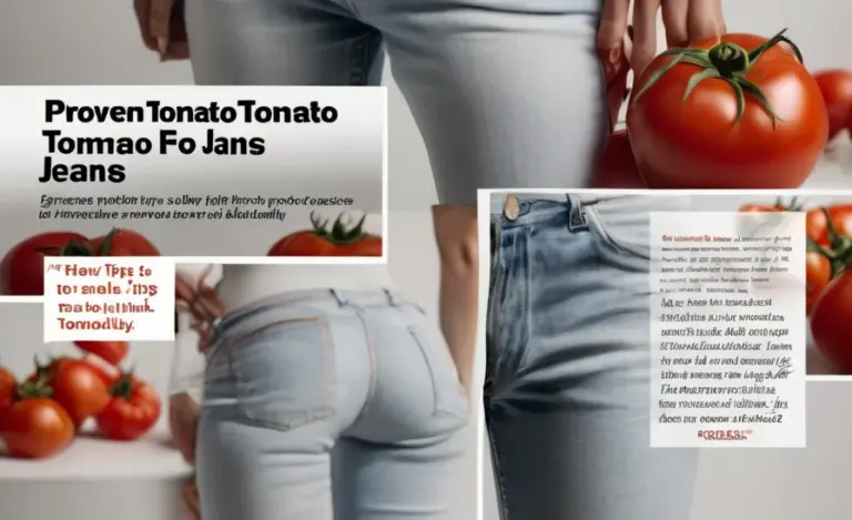 Proven Tips to Remove Tomato Sauce From Light Wash Jeans