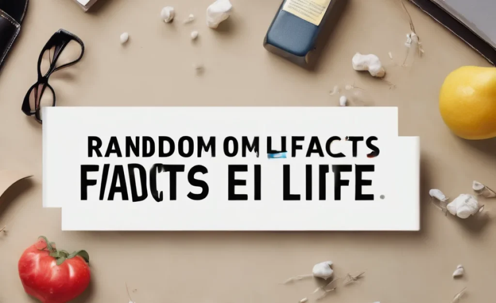 random facts about everyday life