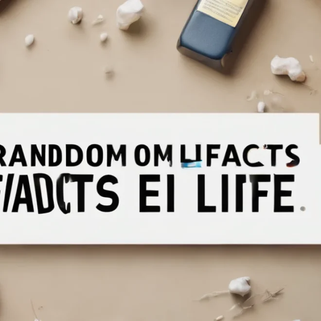 random facts about everyday life