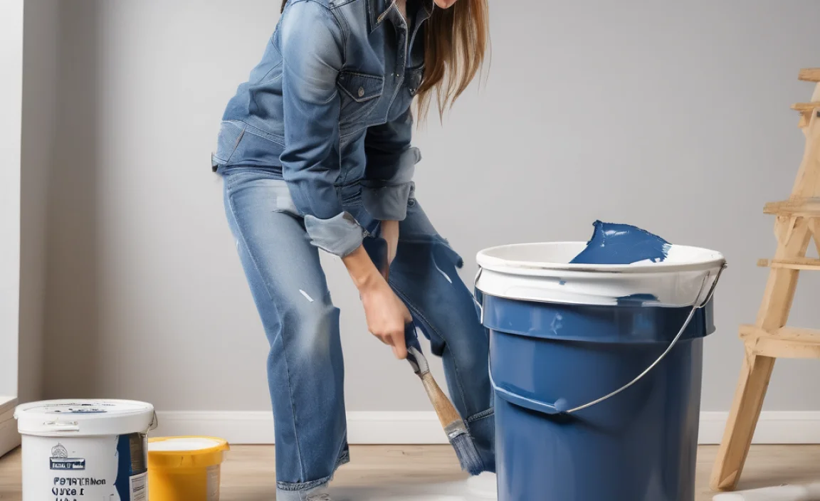 Removing Fresh Latex Paint Splatters