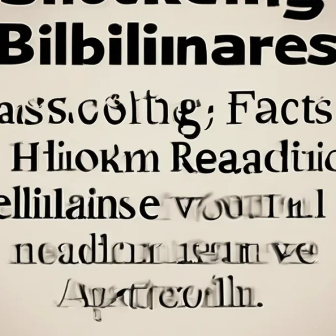 shocking facts about billionaires