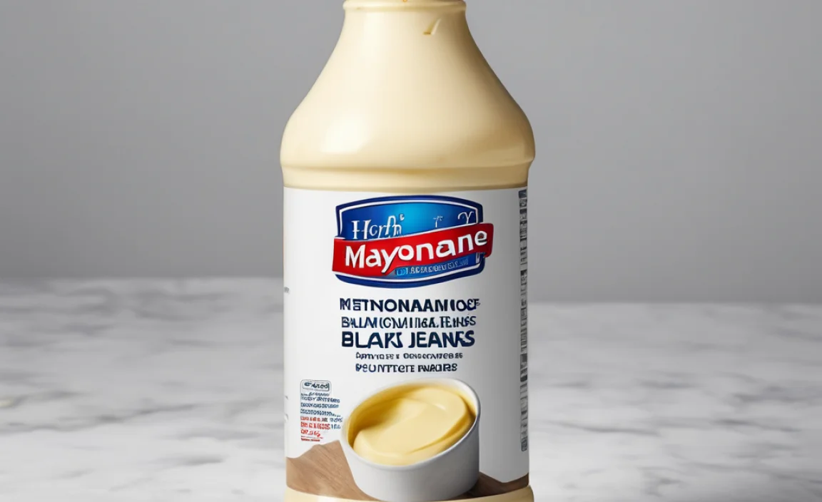 Step-by-Step Guide: How to Remove Mayonnaise From Black Jeans