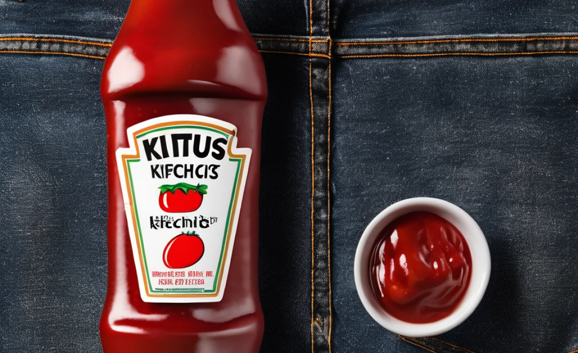 Step-by-Step Guide: Tackling the Ketchup Stain