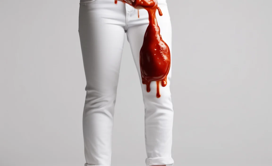 Step-by-Step Guide to Removing Fresh Ketchup Stains