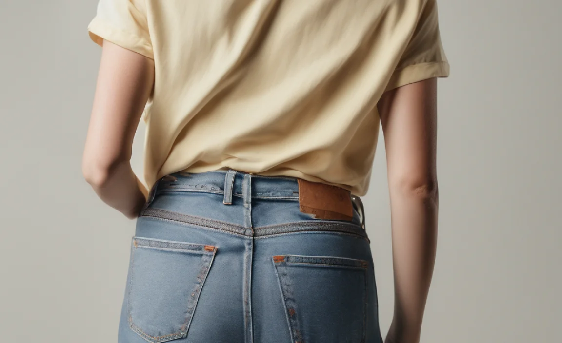 Step-by-Step: How to Hem Mom Jeans with Borax