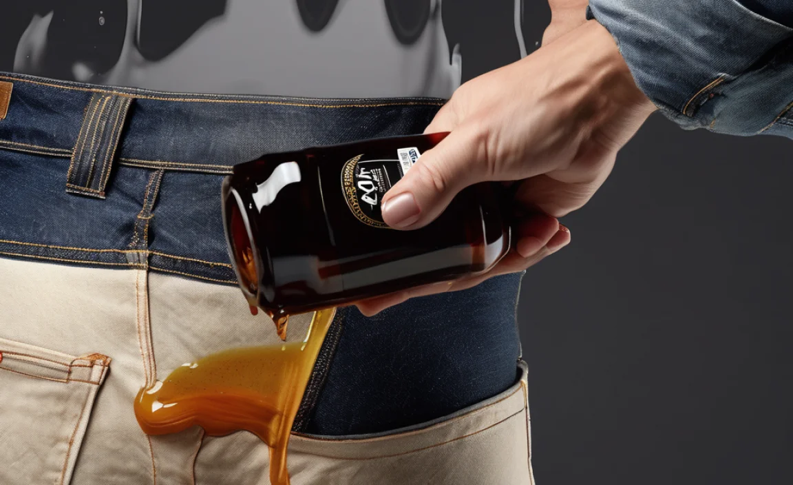Step-by-Step: How to Remove Soy Sauce From Dark Wash Jeans