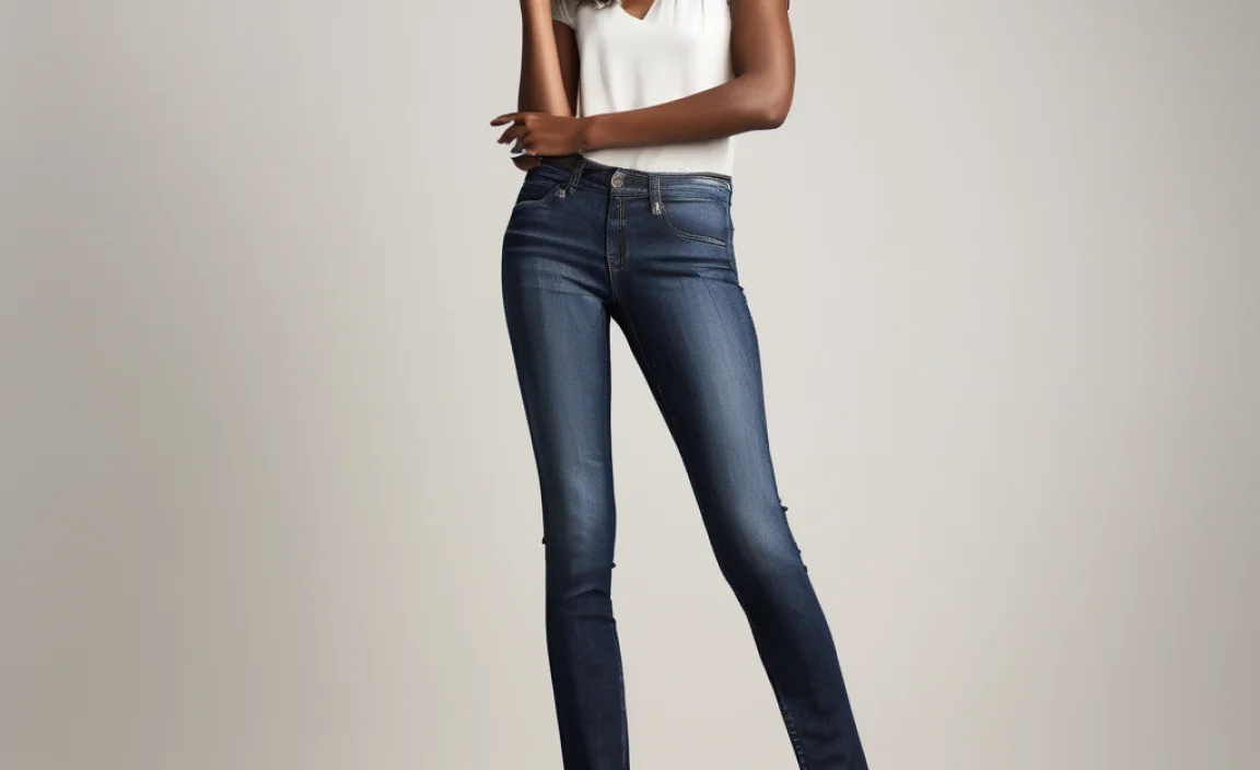 Stylish Custom Jeans For Tall Women