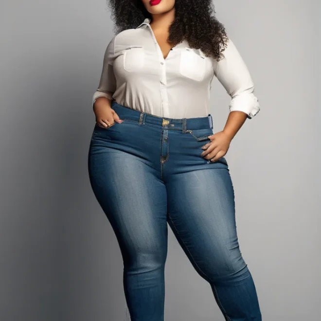 Stylish Plus Size Vintage Jeans For Every Curvy Diva