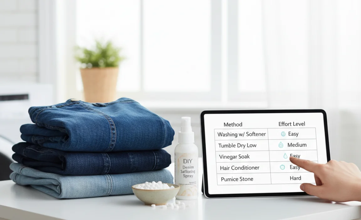 Table: Softening Methods at a Glance