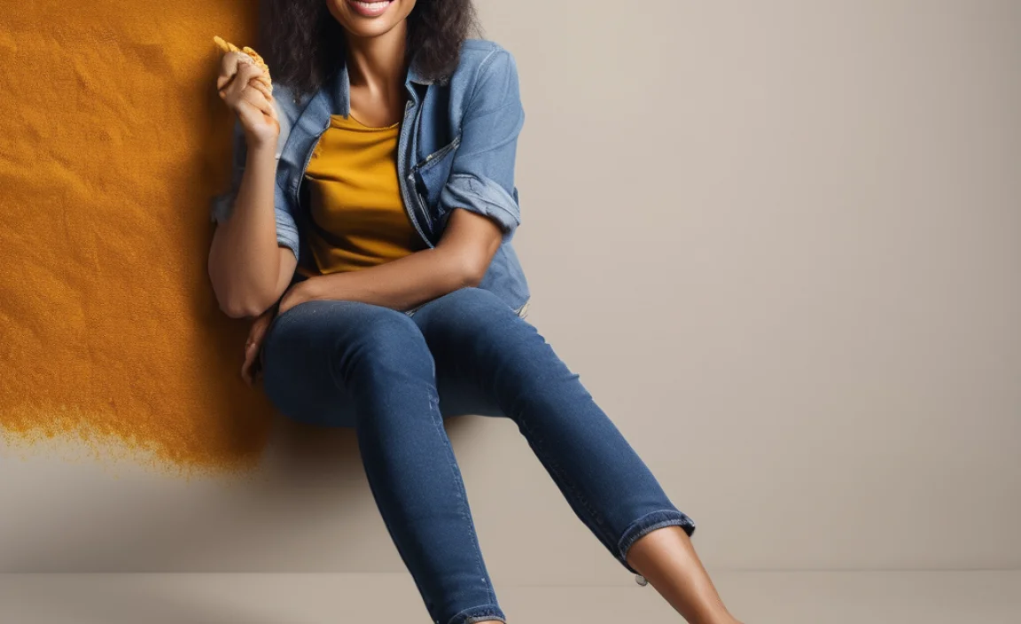 Tackling Set-In Turmeric Stains on Dark Wash Jeans