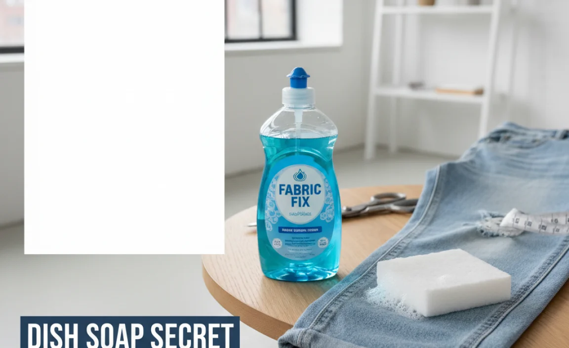 The &#8220;Dish Soap&#8221; Secret: Your No-Sew Hemming Hack