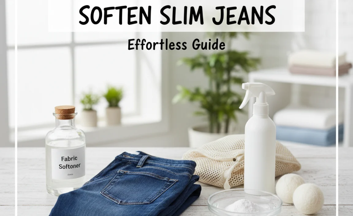 The Best Methods to Soften Slim Jeans