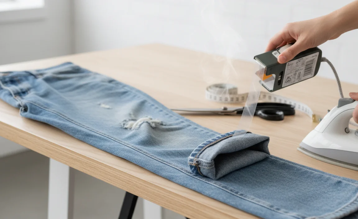 The Proven, Effortless No-Sew Hem Method