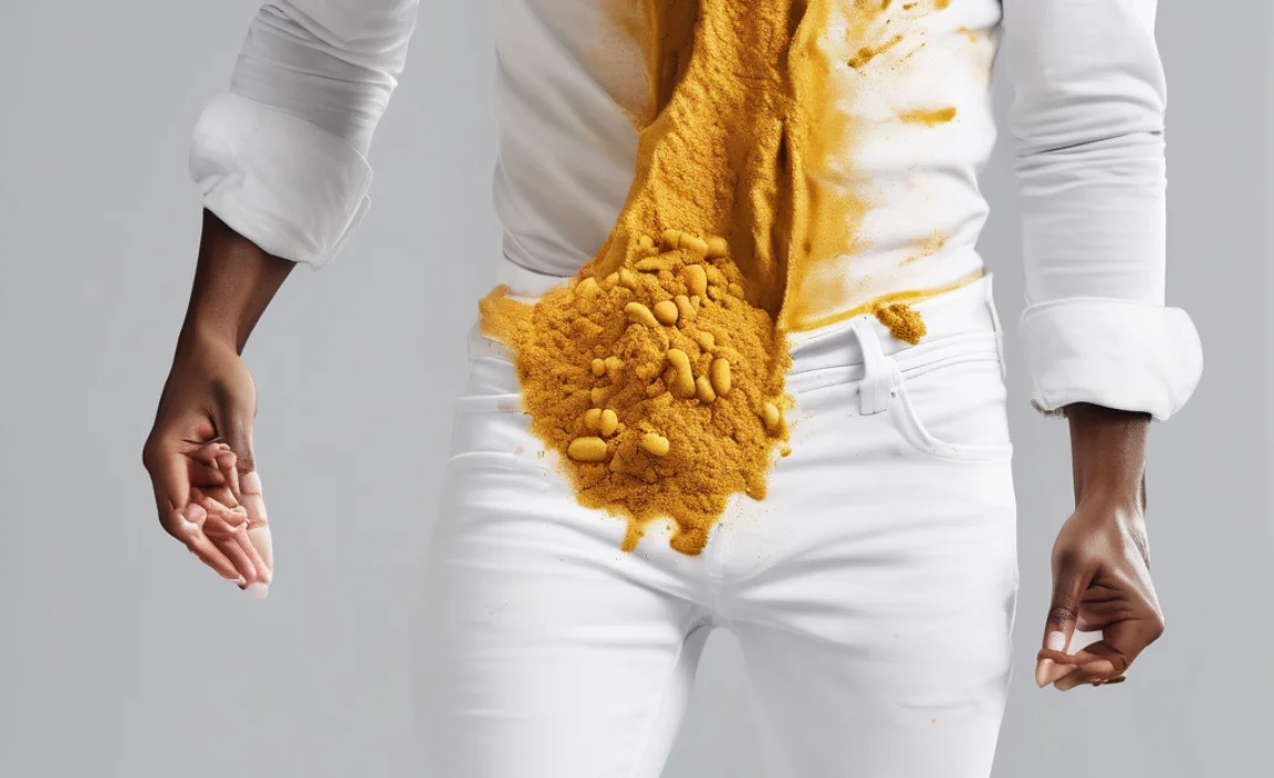 The Science Behind Curry Stains on White Fabric