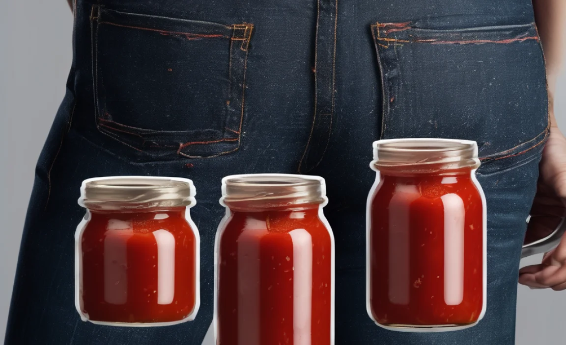 The Science Behind Tomato Sauce Stains on Denim