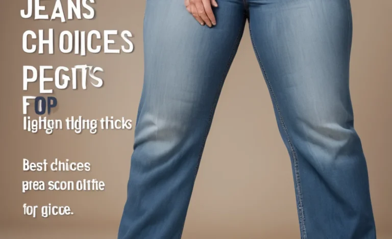 Top Jeans Choices For Large Thighs: Best Picks!