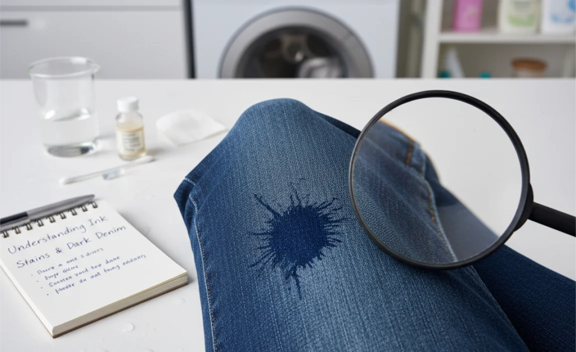 Understanding Ink Stains and Dark Wash Denim