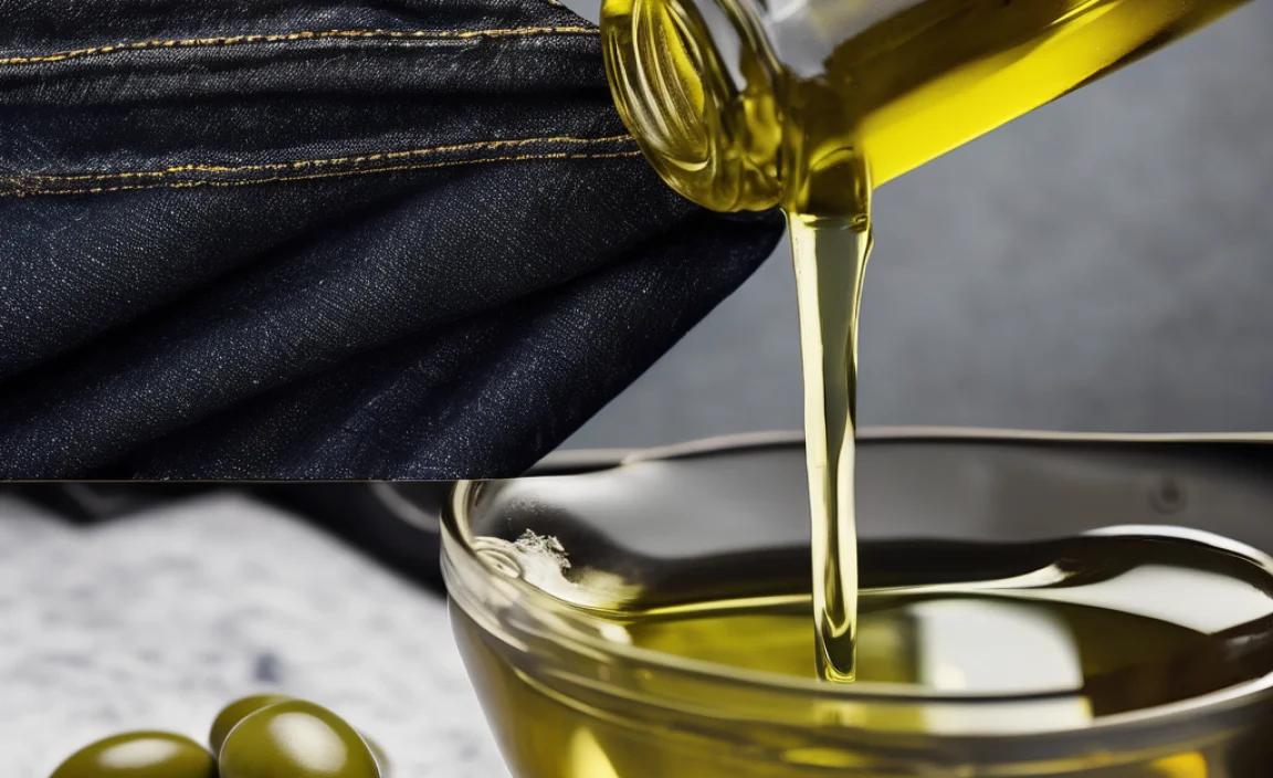 Understanding Olive Oil Stains on Black Jeans