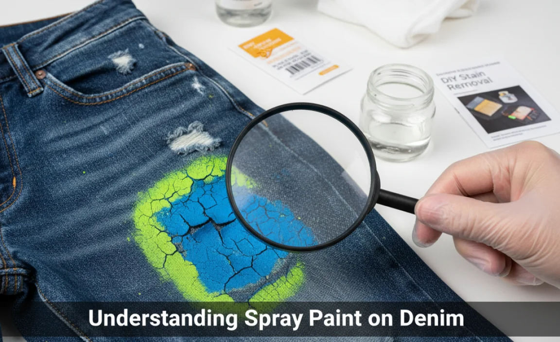 Understanding Spray Paint on Denim