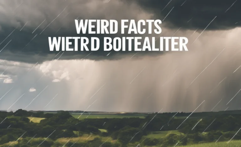 Unbelievable Weather Facts That Will Amaze You!