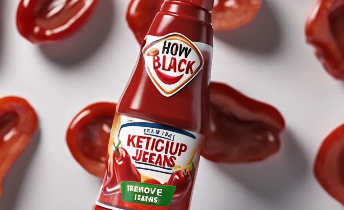 What Not to Do When Removing Ketchup Stains