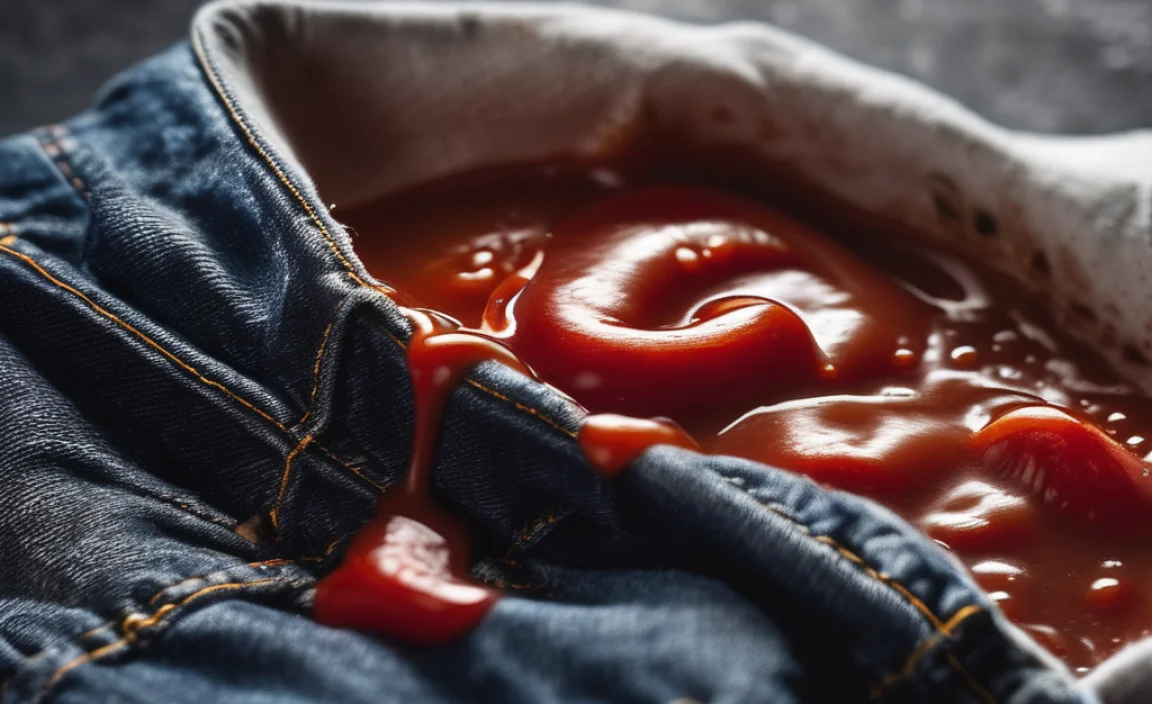 What NOT to Do When Removing Ketchup Stains
